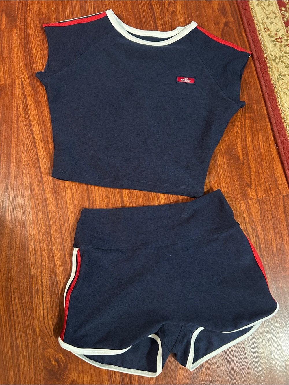 Power Play Collection | Tee & Shorts | Size L